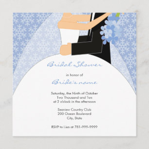 Winter Bridal Shower Invitations