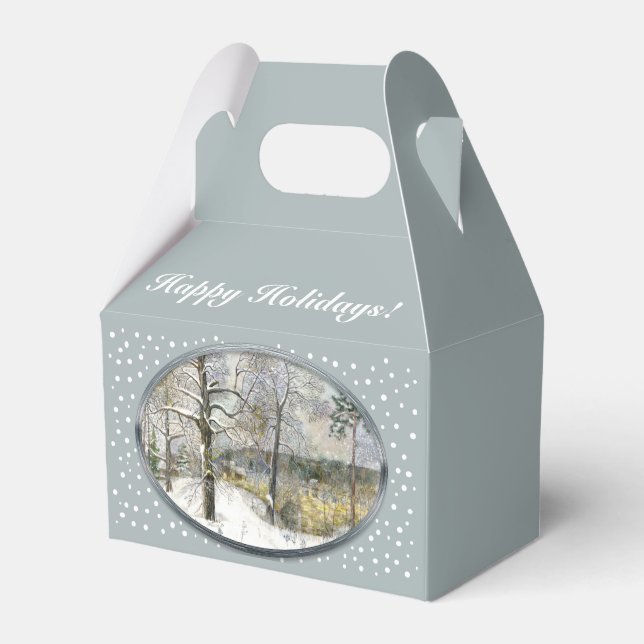 winter bridge favor boxes (Front Side)