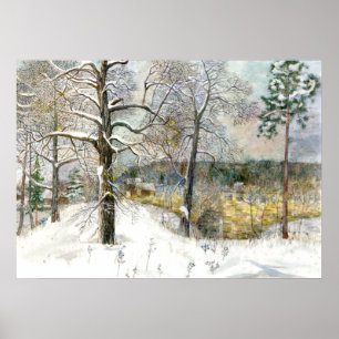 winter bridge poster