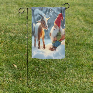 Winter Bubbles Garden Flag