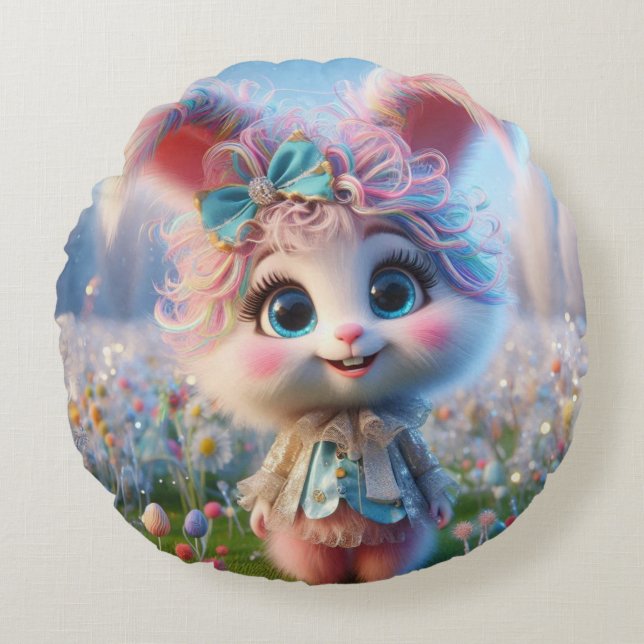 Winter Bunny Pillow (Front)