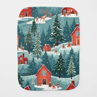 Winter burp cloth