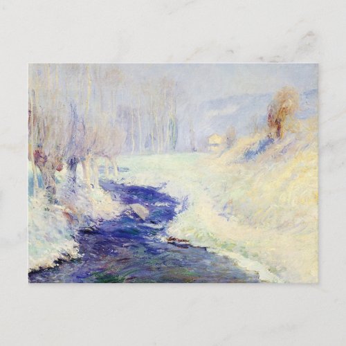 Winter by Guy Rose Postcard