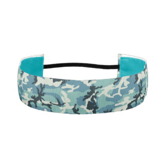 Winter Camo Pattern Athletic Headband