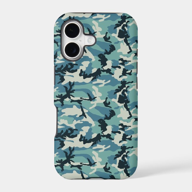Winter Camo Pattern Iphone Case (Back)