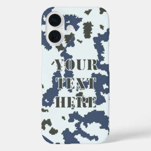 Winter Camouflage iPhone 16 Case