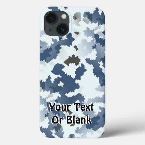 Winter Camouflage iPhone 13 Case