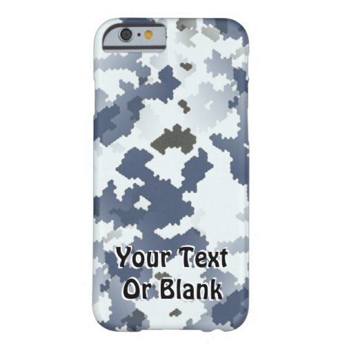 Winter Camouflage Barely There iPhone 6 Case