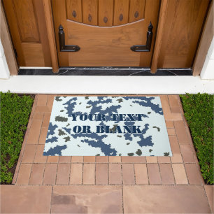 Winter Camouflage Doormat