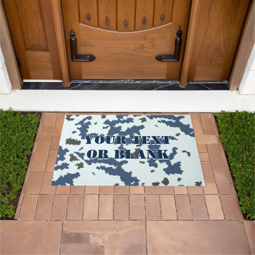 Winter Camouflage Doormat