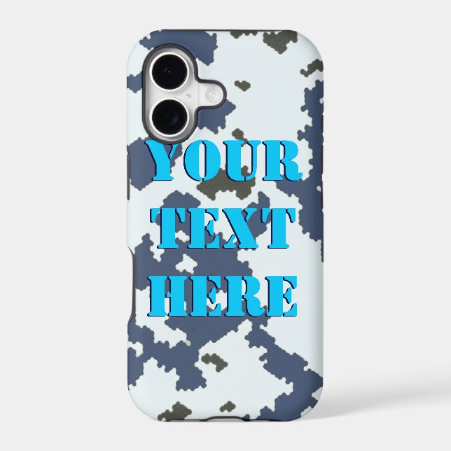 Winter Camouflage Iphone Case (Back)