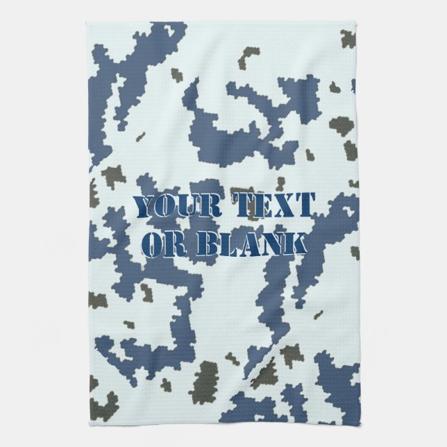 Winter Camouflage Towel (Vertical)