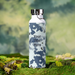 Winter Camouflage Water Bottle