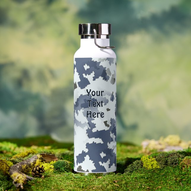 Winter Camouflage Water Bottle (Outdoor (Rotated))