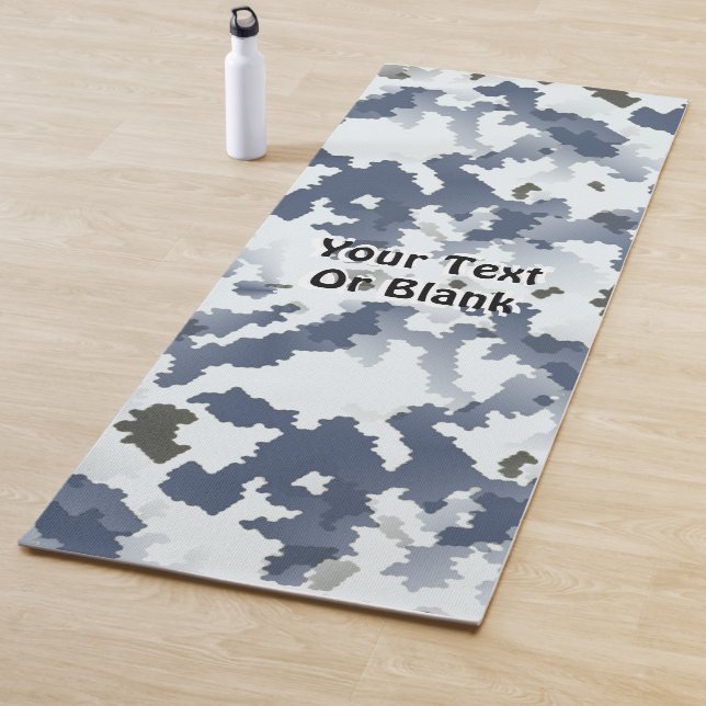 Winter Camouflage Yoga Mat (In Situ)