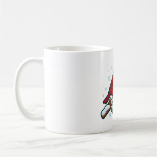 Winter Cardinal Bird Christmas Art Coffee Mug