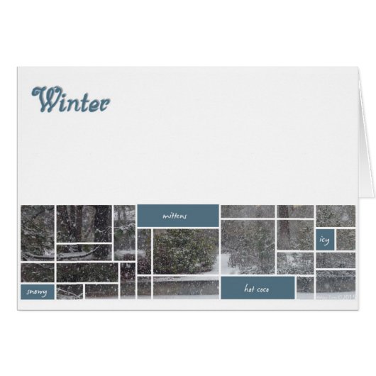 Winter Cards (Front Horizontal)