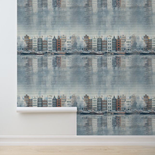 Winter Celebrations in Amsterdam Wallpaper (Application)