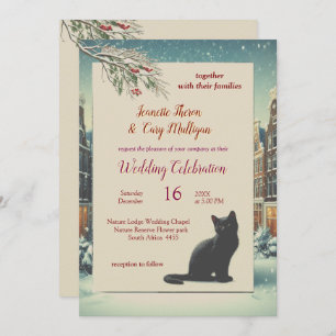 Winter Celebrations in the Snow, or in the Sun. Invitation