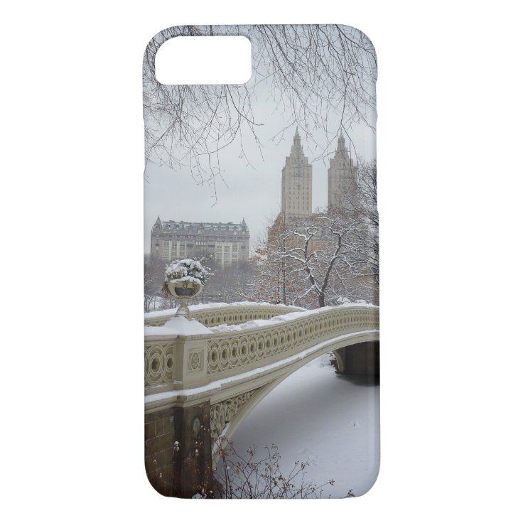 Winter Central Park New York City CaseMate iPhone Case Zazzle