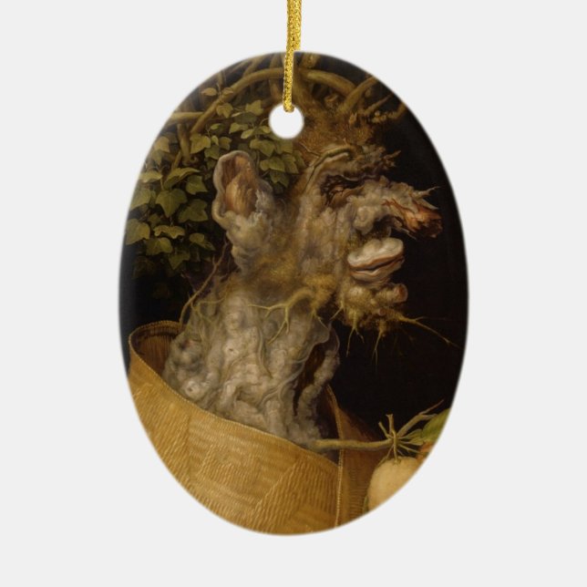 Winter Ceramic Ornament (Front)