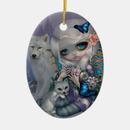 Winter Ceramic Ornament