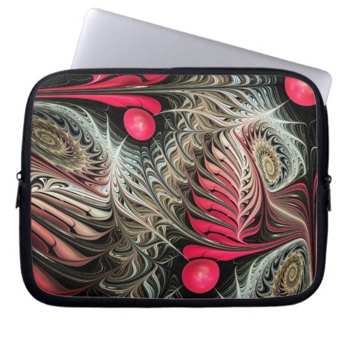Winter Cheers artistic abstract Laptop Sleeve