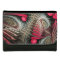 Winter Cheers, artistic abstract Leather Wallet