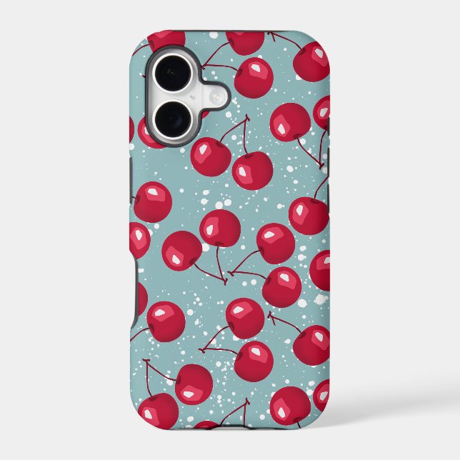 Winter cherry.  iphone case (Back)