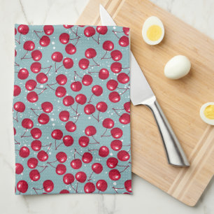 Winter cherry. kitchen towel