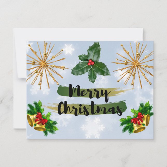 Winter Chill Christmas Card (Front)