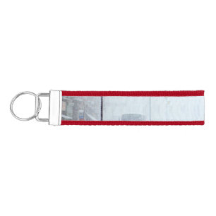 winter christmas 93 wrist keychain