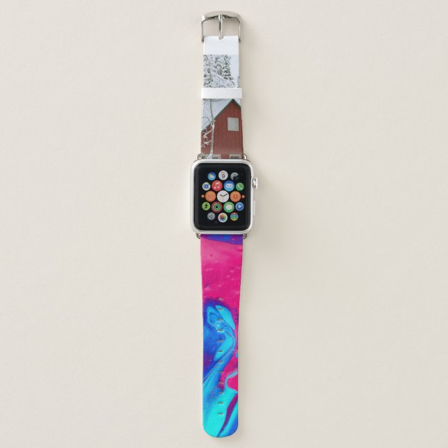 winter christmas 99 apple watch band (Front)