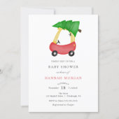 Winter Christmas Baby Shower invitation (Front)