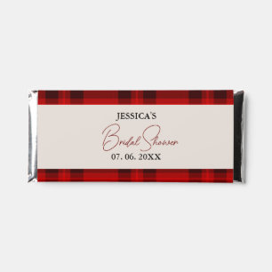 Winter Christmas Bridal shower candy Bar wrapper