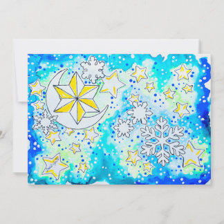 Winter Christmas Note Card