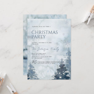 Winter Christmas Party Invitation