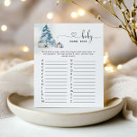Winter Christmas tree Baby Name race game<br><div class="desc">Winter Christmas tree Baby Name race game.
Matching items available.</div>