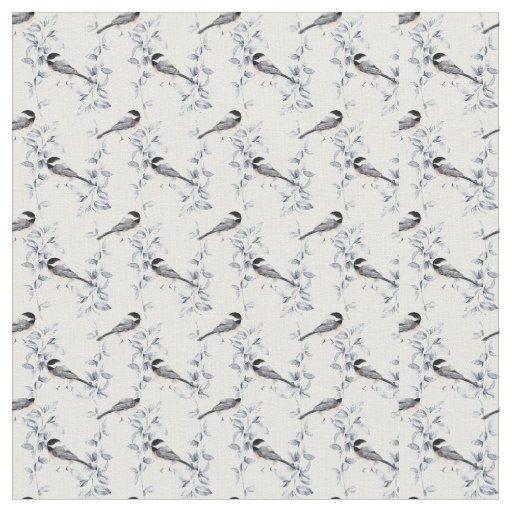 Winter Christmas with Robin Fabric