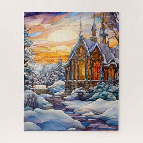 Winter Church Puzzle