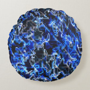 Winter City...... Round Pillow