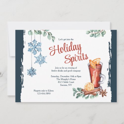 Winter Cocktail Party Invitations