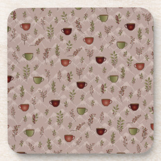 Winter Coffee Journey Beverage Coaster