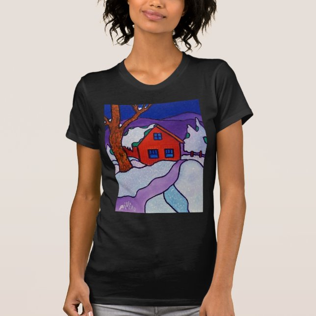 Winter Color by Piliero T-Shirt (Front)