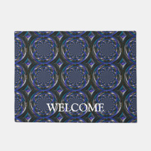 Winter Colors Fractal Art Doormat