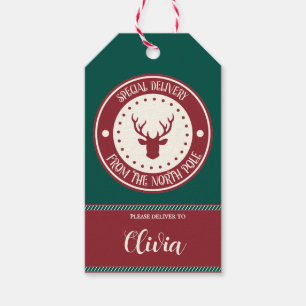 Winter Colors Gift Tag
