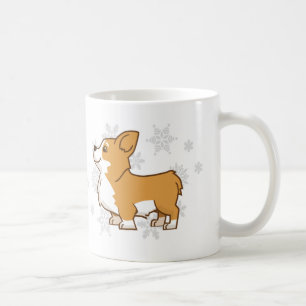Winter Corgi Mug