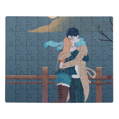 Winter Couple Jigsaw Puzzle