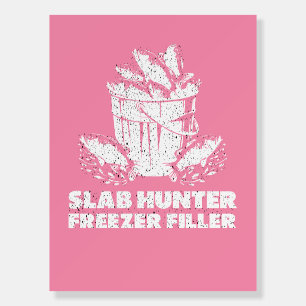 Winter Crappie Fishing Slab Hunter Foam Board