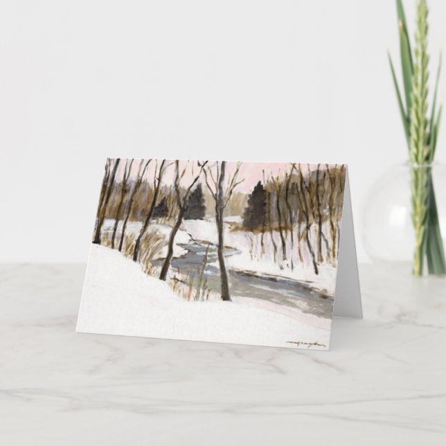 Winter Creek Card (Front)